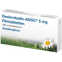 Zentiva Pharma GmbH Desloratadin ADGC 5 mg 20 St.