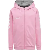 Hummel GO Baumwoll Kapuzenjacke Kinder cotton candy 176