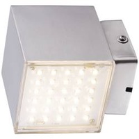 Heitronic Kubus 2, 4.5W LED Edelstahl
