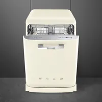 Smeg LVFABCR3 Stand-Geschirrspüler (freistehend, 598 mm, Beige)