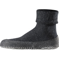 Falke Cosyshoe SO CP, Pantoffeln, Anti-Rutsch, einfarbig Dunkelgrau 41-42