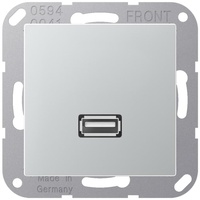 Jung Multimedia-Anschluss alu MA A 1122 AL