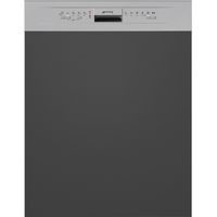 Smeg PL252CSDE Geschirrspüler Silber, Neutral