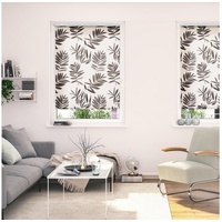 Lichtblick Rollo Klemmfix, ohne Bohren, Verdunkelung, Black Watercolor Branches",