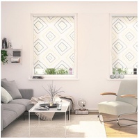 Lichtblick Rollo Klemmfix, ohne Bohren, blickdicht, Stripy Boho Rectangle«