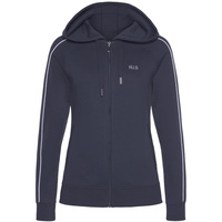 H.I.S. Kapuzensweatjacke H.I.S, Damen, Gr. 32/34, blau (marine), Interlock,