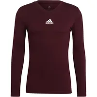 Adidas Team Base Longsleeve dunkelviolett XL