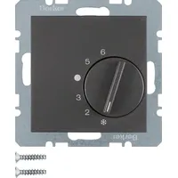 Berker Raumtemperaturregler Thermostat, Grau