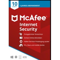 McAfee Internet Security Antivirus-Sicherheit 1 Lizenz(en)