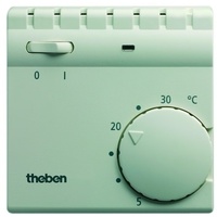 Theben Raumtemperaturregler ws 1Ö AP IP30 230V - weiß