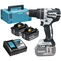 Makita DHP484RGJW inkl. 2 x 6 Ah + Makpac