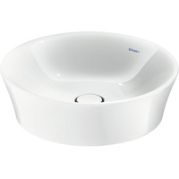 Duravit White Tulip Möbel-Waschtisch Ø 50cm, ohne Hahnloch, weiß