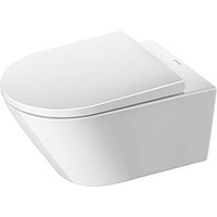 Duravit D-Neo Wand-Tiefspül-WC 25770900001 rimless, Durafix inklusive, weiss wondergliss