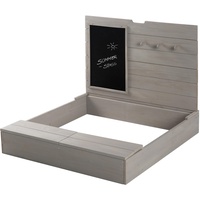 Roba Sandkasten mit Deckel, Tafel Haken