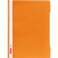 Herlitz Schnellhefter Quality Kunststoff orange