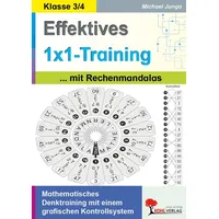 Kohl Verlag Effektives 1x1-Training mit Rechenmandalas (Broschiert)