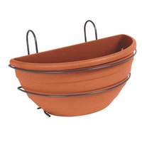 Jardifer Halbschale und Haken zum Einhängen 35 cm