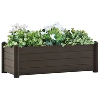 VidaXL Garten-Hochbeet PP 100 x 43 x 35 cm