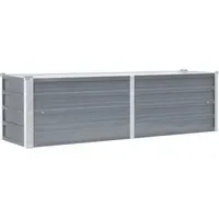 VidaXL Garten-Hochbeet verzinkter Stahl 160 x 40 x 45