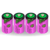 Tadiran Batteries 4x Tadiran Lithium 3,6V Batterie SL 750/S