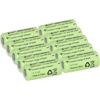 XCell 10x Akku 1/2AAA 1,2V / 350mAh X1/2AAA