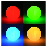 Levandeo LED Kugel 8cm Lampe Leuchtkugel Farbwechsel Stimmungskugel