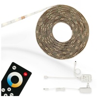 Di-Ka LED-Stripe CCT 5 m, 300 x LED, weiß