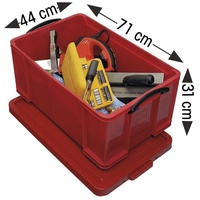 Really Useful Box Aufbewahrungsbox 64,0 l rot 71,0 x