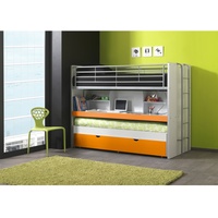 Vipack Hochbett Bonny II 90 x 200 cm orange