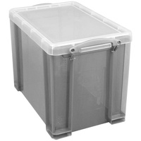 Really Useful Box Aufbewahrungsbox 19,0 l transparent, grau