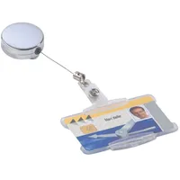 Durable Betriebsausweishalter Chrom silber 60cm VE=10 Stück