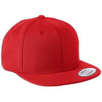 Flexfit Classic Snapback Cap red,