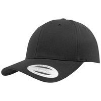 Flexfit Curved Classic Snapback Schwarz