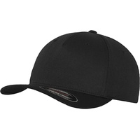Flexfit 5 Panel Cap schwarz, Größe L/XL