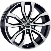 Autec Uteca 9.5x22 ET32 5x112 66,5, schwarz poliert