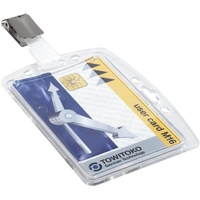 Durable Namensschilder mit Clip 8,5 x 5,4 cm