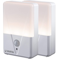Varta Motion Sensor Night Light LED-Nachtlicht, 2er-Pack (16624-101-402)