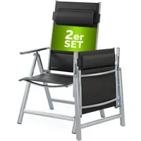 CASARIA Bern Gartenstuhl 57,5 x 69 x 111 cm