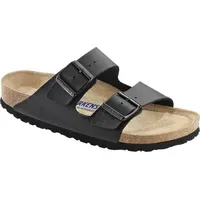 Birkenstock Arizona Weichbettung Birko-Flor schmal schwarz 44