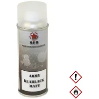 Max Fuchs MFH Army Farbspray klarlack matt EINHEITSFARBE No