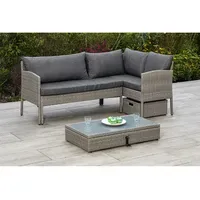 Merxx Viletta Lounge-Set steinbeige
