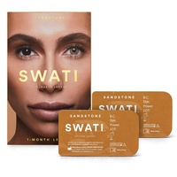Swati cosmetics Swati Kontaktlinsen Sandstone 2 Stück
