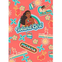 KOMAR Vliesfototapete Moana Island Girl 200 x 280 cm