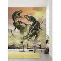 KOMAR Vliesfototapete Albertosauruses Fig 250 x 280 cm