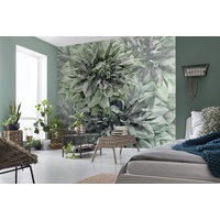 KOMAR Fototapete Emerald Flowers 300 x 280 cm