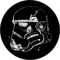 KOMAR Dot Star Wars Ink Storm Ø 128 cm