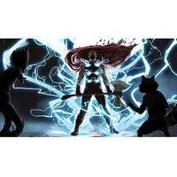 KOMAR Vliesfototapete Thor God of Thunder 500 x 280