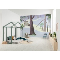 KOMAR Vlies Fototapete Dumbo Sleep on Tree 400 x