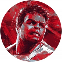 KOMAR Vlies Fototapete Dot Aveng Painting Hulk Ø 128