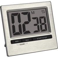 TFA Dostmann Kurzzeitmesser Kitchen Timer silber